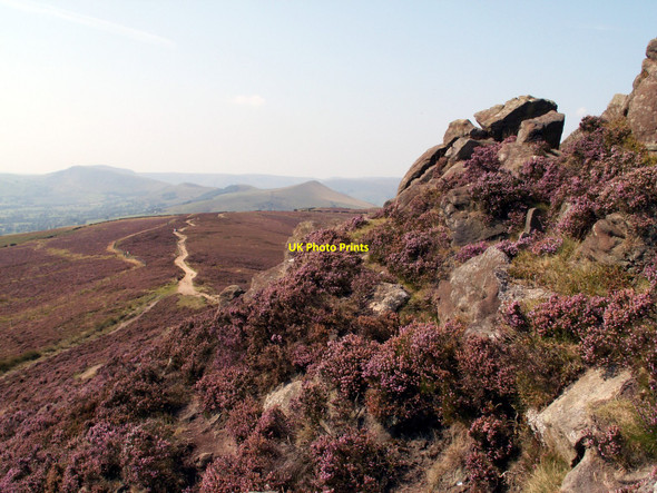 Photo 6"x4" Looking west from Win Hill Ashopton c2010