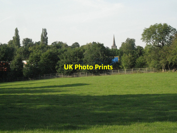 Photo 6"x4" Meadow between Tapster Brook and M40 Lapworth c2010