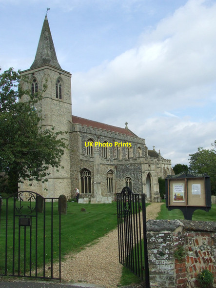 Photo 6"x4" St Nicholas Rattlesden Rattlesden c2010