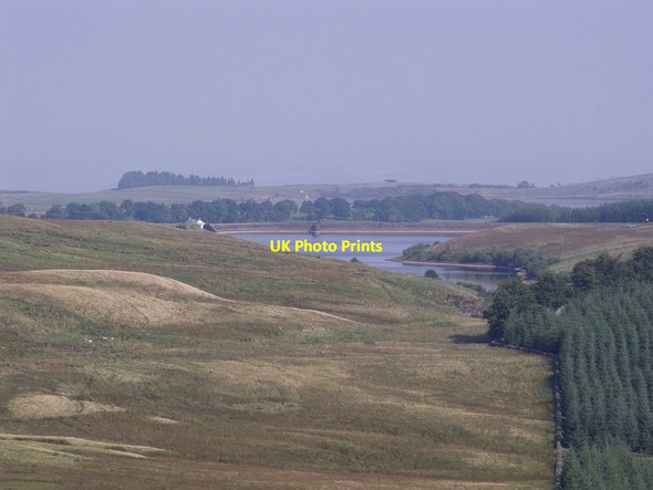 Photo 6"x4" Towards Buckieburn Reservoir Craigengelt Hill c2010