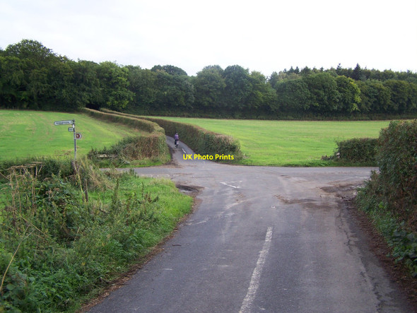Photo 6"x4" Crossroads Near Milstead Bexon c2010