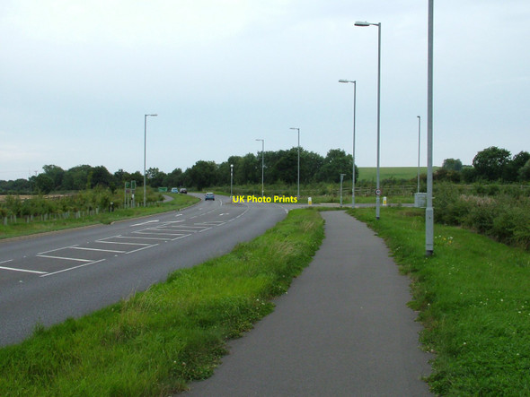 Photo 6"x4" Uppingham Rd\/ A6003 Junction Oakham\/SK8509 c2010