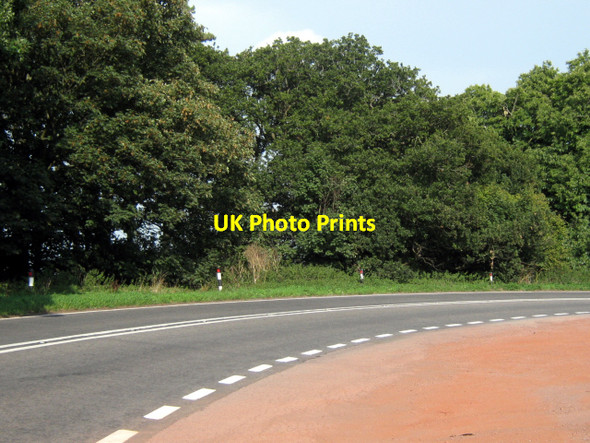 Photo 6"x4" The A39 near West Quantoxhead, looking east Amitabha Buddhist Centre c2010