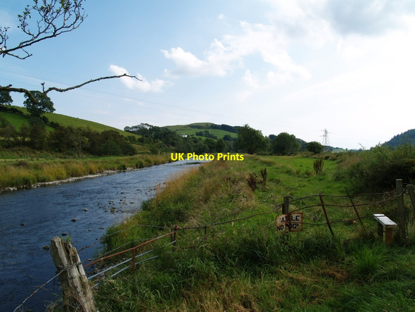 Photo 6"x4" River Urr near footbridge at Stepend Hardgate\/NX8166 c2010