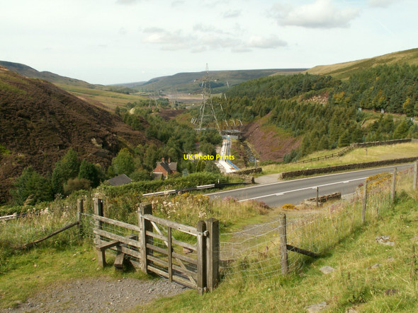 Photo 6"x4" The Valley of Longdendale looking west Crowden\/SK0799 c2010