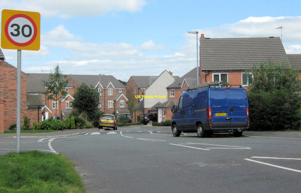 Photo 6"x4" Down Briarswood Biddulph c2010