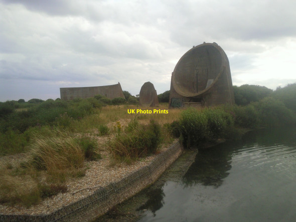 Photo 6"x4" Listening Ears near Lade Greatstone-on-Sea c2010