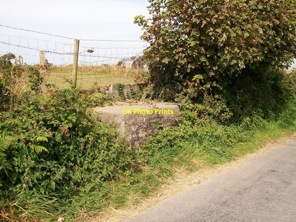 Photo 6"x4" Disused milk churn stand near Tan-y-bryn Llangwnnadl c2010