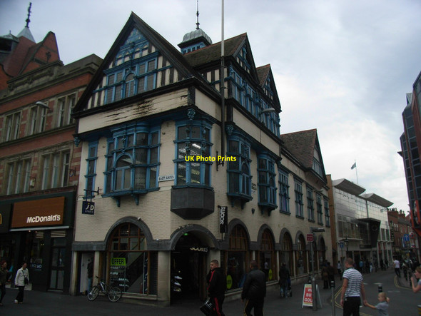 Photo 6"x4" Corner of East Gate and Church Gate, Leicester Leicester c2010