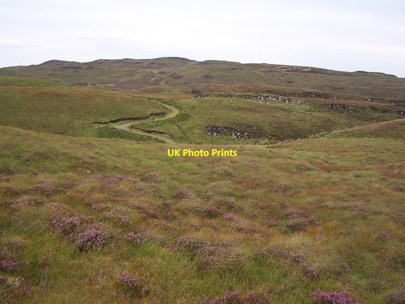 Photo 6"x4" Moorland south of D\u00c3\u00b9n Suladale Suledale c2010