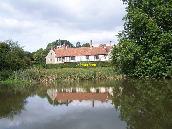 Photo 6"x4" Lake At Ightham Mote Ivy Hatch c2010
