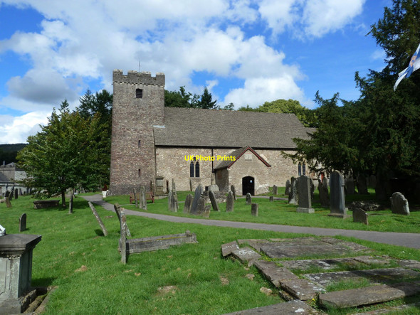 Photo 6"x4" St Michael and All Angels' church, Lower Machen Risca c2010
