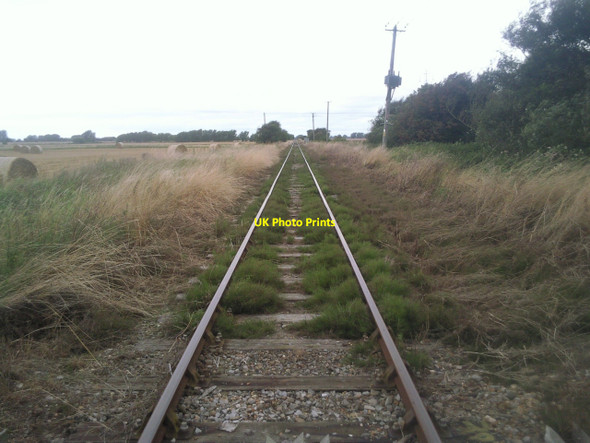 Photo 6"x4" Swamp Level Crossing Lydd c2010