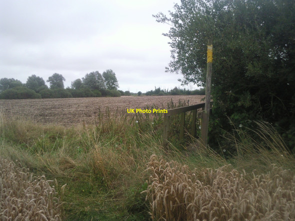 Photo 6"x4" Footbridge on Romney Marsh St Mary in the Marsh c2010