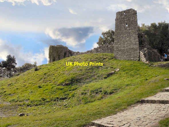 Photo 6"x4" Beeston Castle, Outer Ward Wall Beeston\/SJ5458 c2010