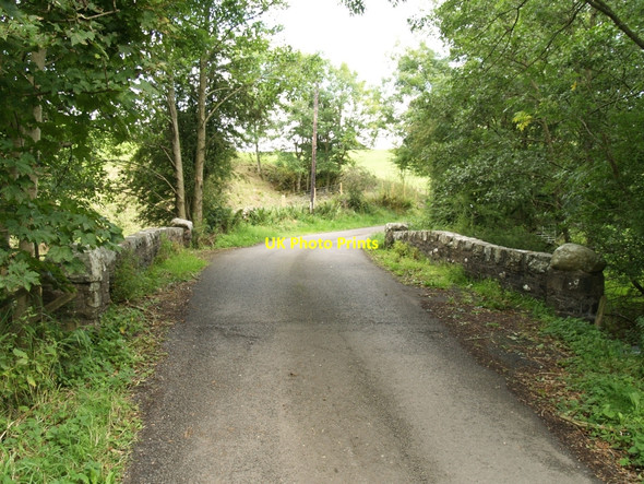 Photo 6"x4" Road over Merkland Bridge Corsock\/NX7576 c2010
