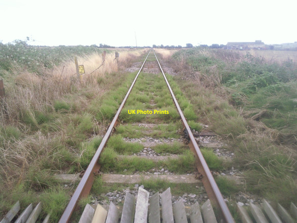 Photo 6"x4" Swamp Level Crossing Lydd c2010