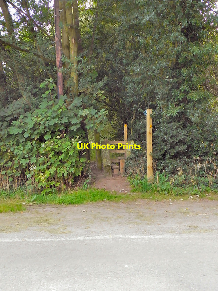 Photo 6"x4" Stile, Stone House Lane, Peckforton Peckforton c2010