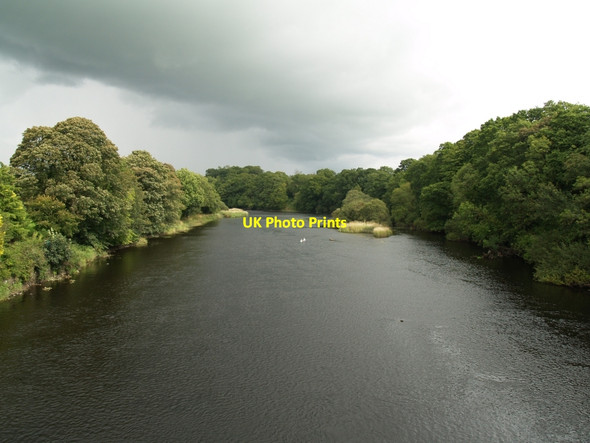 Photo 6"x4" Looking upstream from the Old Bridge of Dee Bridge of Dee\/NX7360 c2010