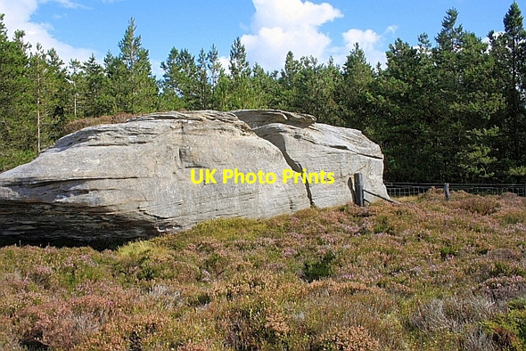 Photo 6"x4" The Main Stone, Ravens Heugh Great Tosson c2010