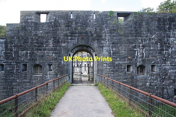 Photo 6"x4" Antony: Scraesdon Fort entrance Anthony c2010
