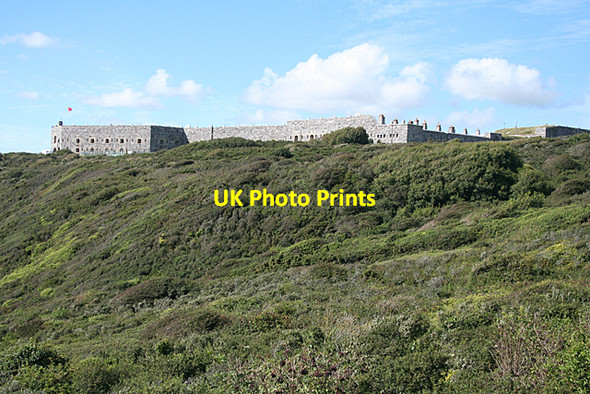 Photo 6"x4" Antony: Tregantle Fort Anthony c2010