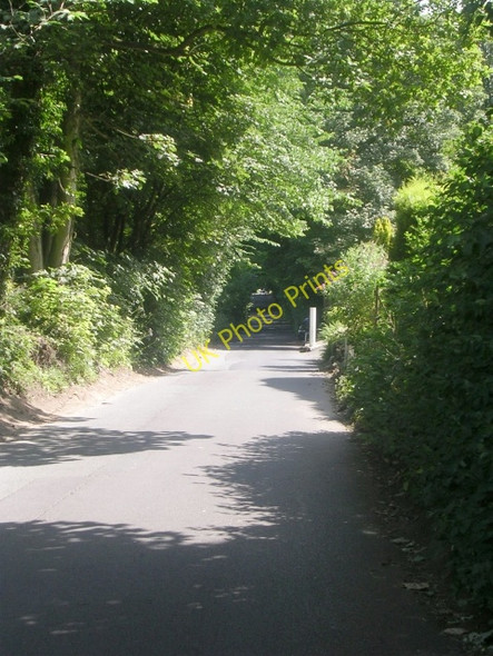 Photo 6"x4" Old Pool Bank - looking down from Leeds Road Old Bramhope c2009
