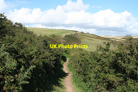 Photo 6"x4" Maker with Rame: on the South West Coast Path Rame\/SX4249 c2010