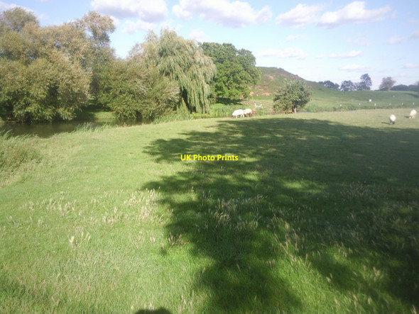 Photo 6"x4" Looking towards Fotheringhay Castle mound Eaglethorpe c2010