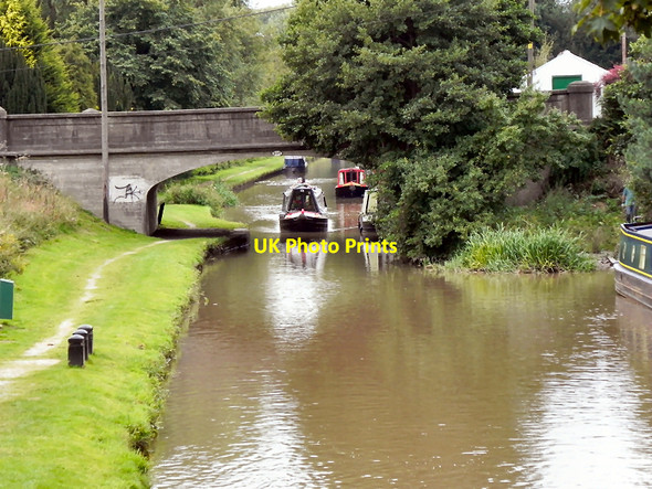 Photo 6"x4" Beeston Brook Bridge, Shropshire Union Canal Tilstone Bank c2010