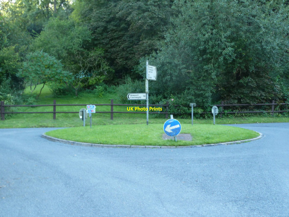 Photo 6"x4" Roundabout at Mounton, near Chepstow Chepstow\/Cas-Gwent c2010