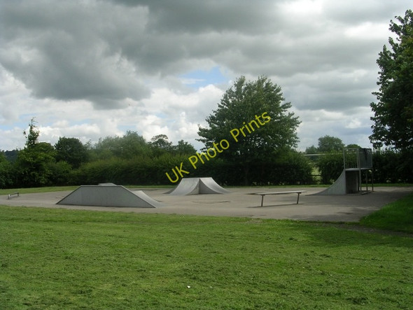 Photo 6"x4" Skateboard Park - Pool Bridge Pool\/SE2445 c2009