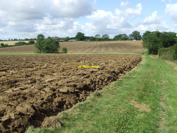 Photo 6"x4" Old Hundred Lane Gipping c2010
