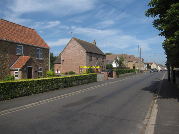 Photo 6"x4" Brook Street, Soham Down Field c2010