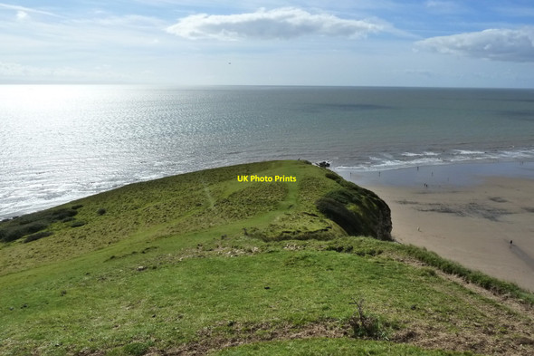 Photo 6"x4" Trwyn y Witch point, Dunraven Bay Southerndown c2010