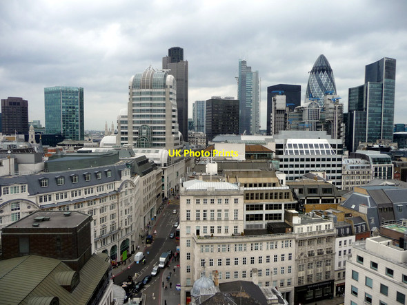 Photo 6"x4" View from the Monument, London EC4 London c2010