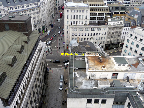 Photo 6"x4" View from the Monument, London EC4 London c2010
