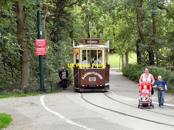 Photo 6"x4" Heaton Park Tramway Prestwich c2010 P1