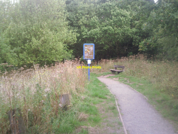 Photo 6"x4" Entrance to Grove Park Nature Reserve Catford\/TQ3873 c2010