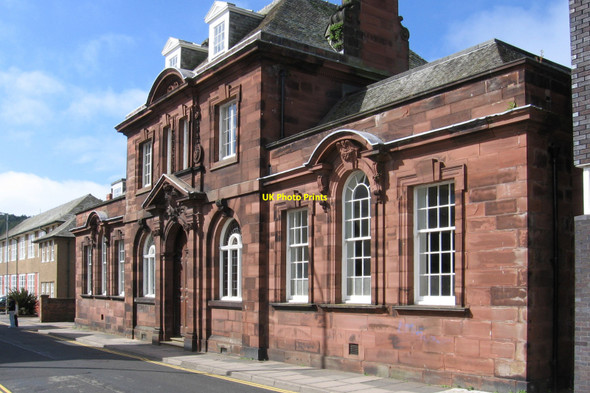 Photo 6"x4" Whitehaven - former Carnegie Library Whitehaven\/NX9718 c2010