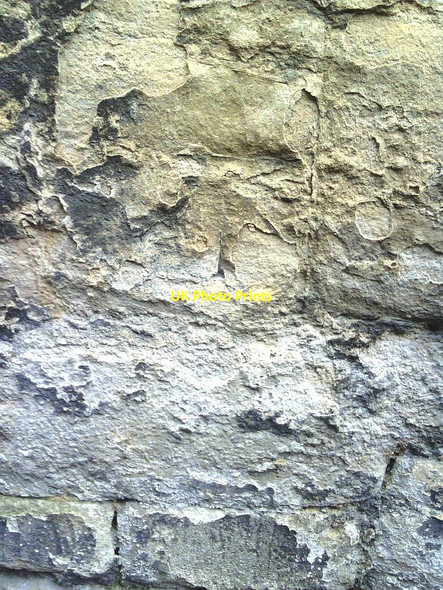 Photo 6"x4" Worn benchmark on wall of Bulwarks Lane Oxford\/SP5106 c2010