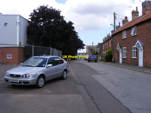 Photo 6"x4" Webster Street Bungay c2010