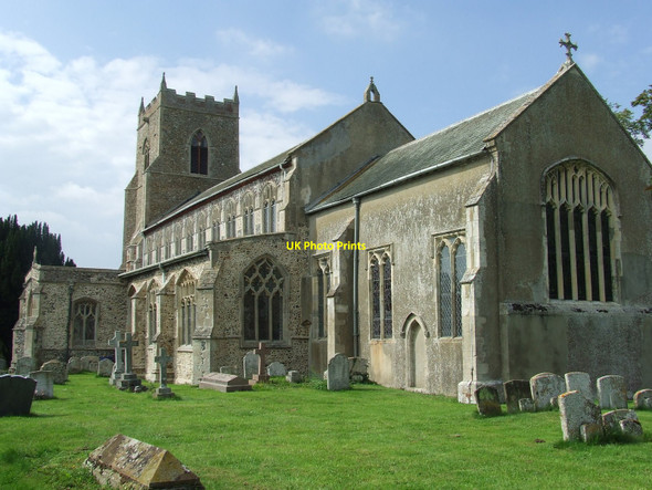 Photo 6"x4" St Mary Bacton Bacton\/TM0567 c2010