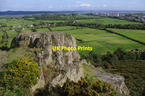 Photo 6"x4" Outcrop on Hoad Hill Ulverston c2010