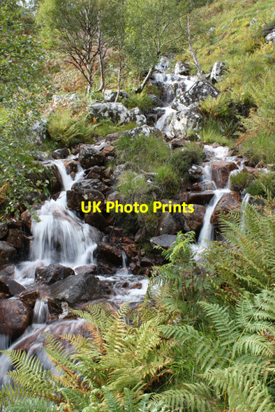 Photo 6"x4" Waterfalls, Allt Beith Coille L\u00e8anachain c2010