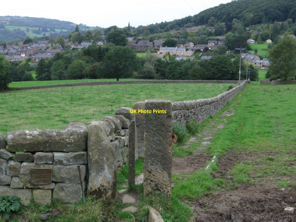 Photo 6"x4" Hackney - footpath to Two Dales Two Dales c2010