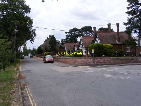 Photo 6"x4" Junction of Outney Road and Webster Street Bungay c2010