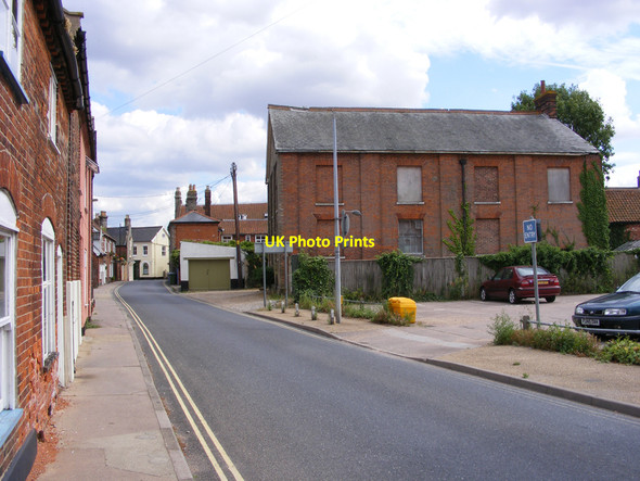 Photo 6"x4" Chaucer Street Bungay c2010