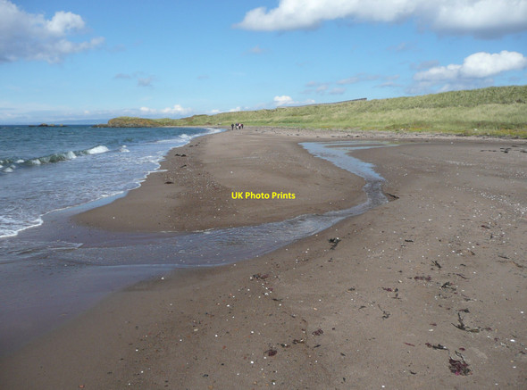 Photo 6"x4" Stream on the beach, Turnberry Turnberry c2010