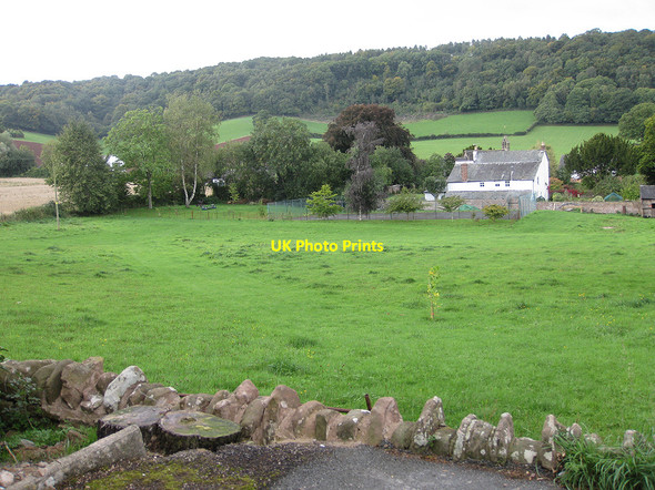 Photo 6"x4" View from the village hall, Hope Mansell Hope Mansell c2010